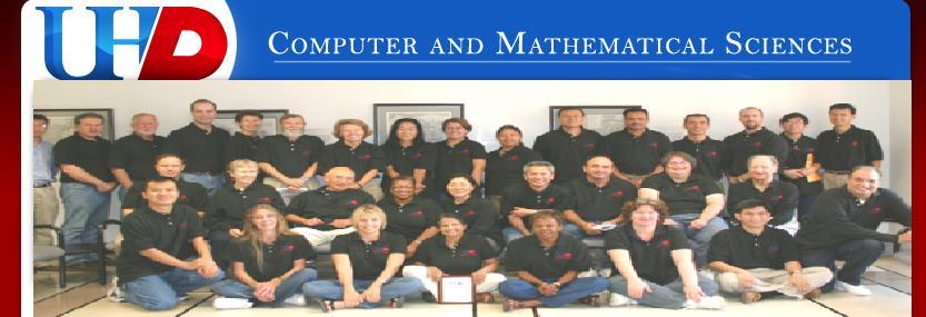 University of Houston Downtown Computer and Mathematical Sciences